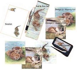 Otter Design Stationery