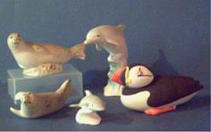 Ceramic Sealife Figures