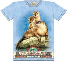 Children's Otter Design t-shirt