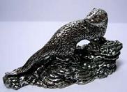 Pewter Otter Figurine