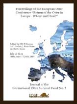 Proceedings for the European Otter Conference 2003 (IOSF) - dvd